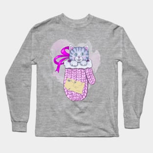 Mitten Kitten Long Sleeve T-Shirt